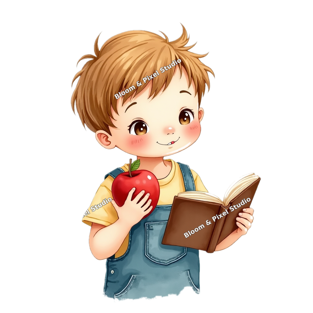 Back to School clipart design 3