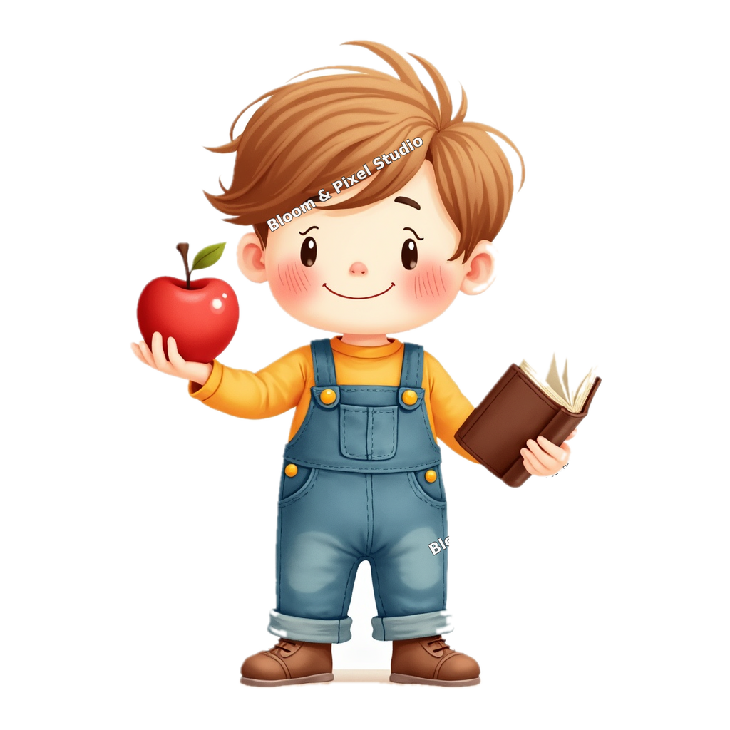Back to School clipart design 4