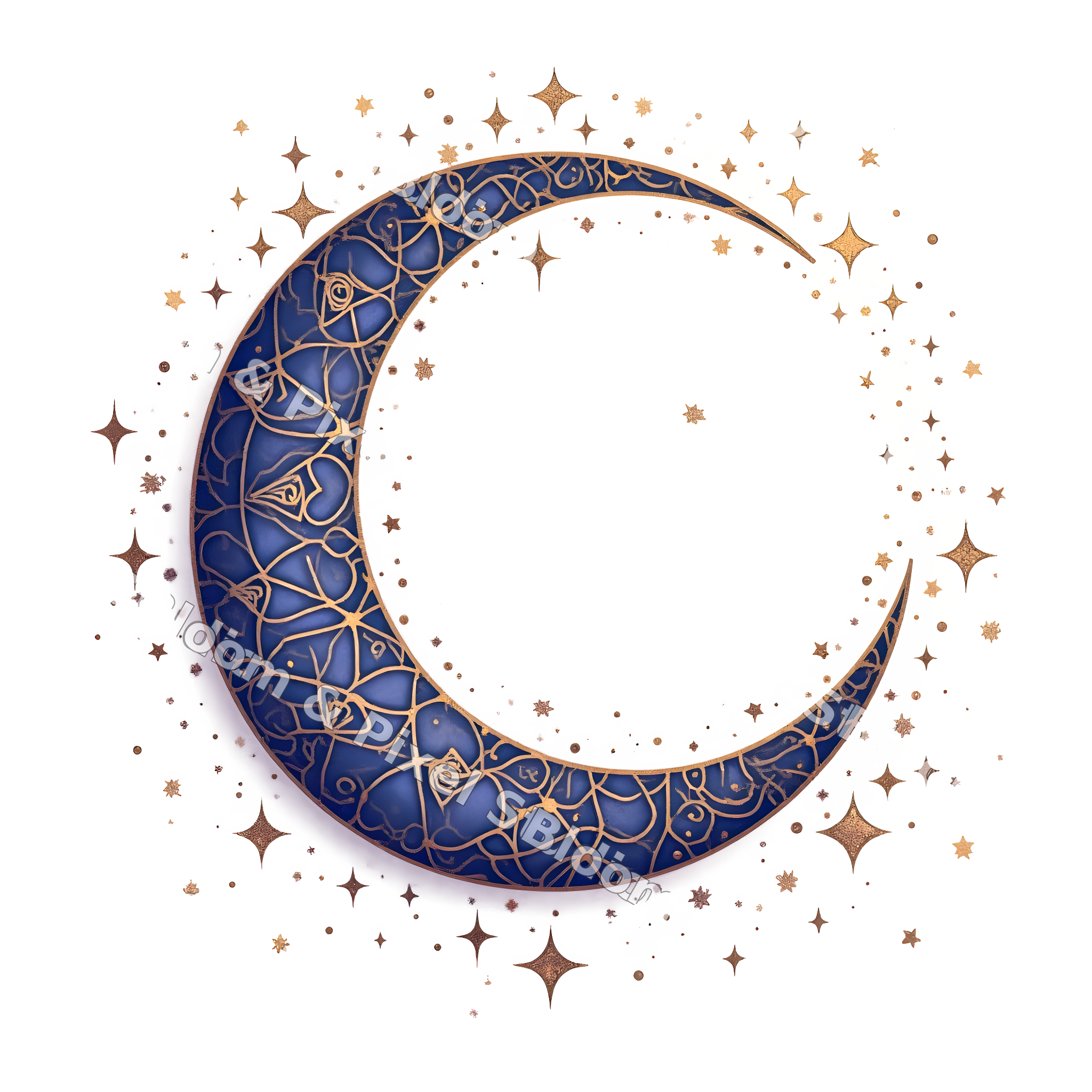 Celestial & Mystical clipart preview (watermarked)