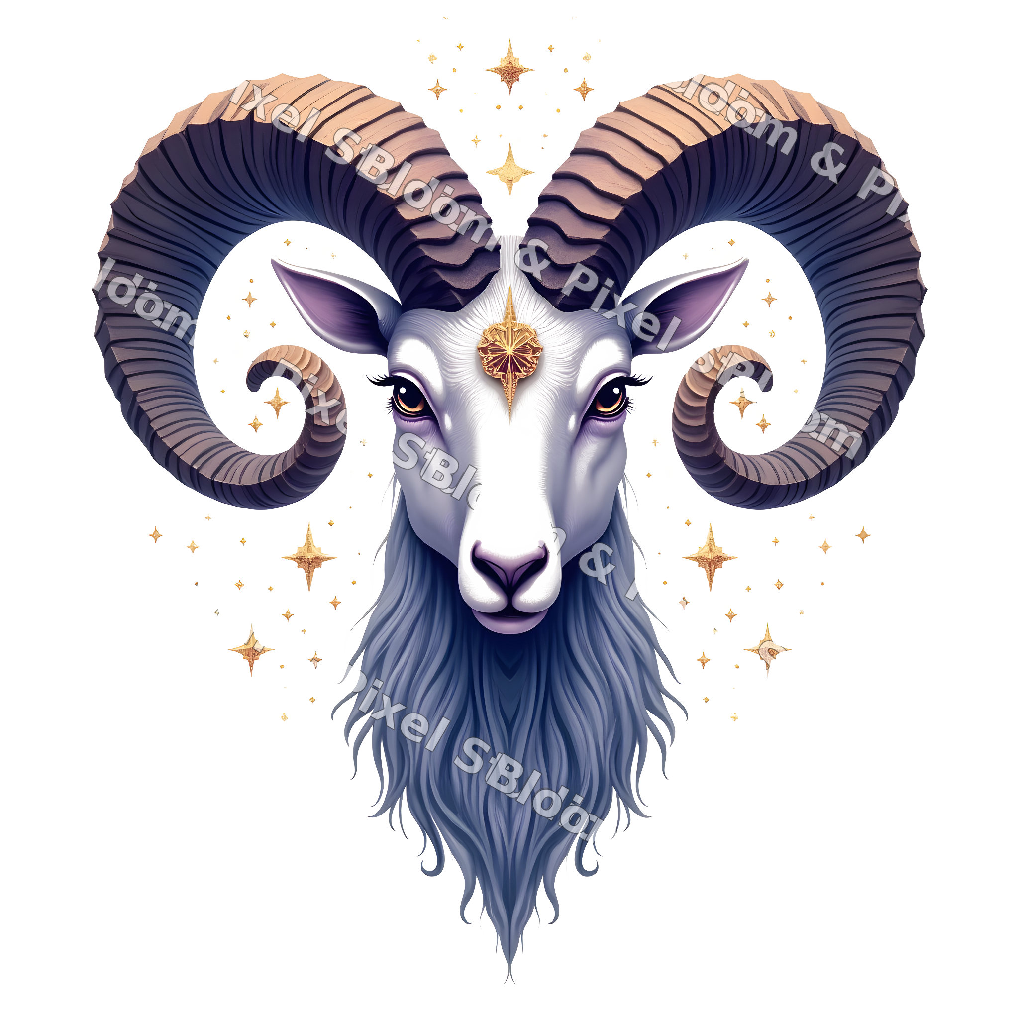 Celestial & Mystical clipart preview (watermarked)