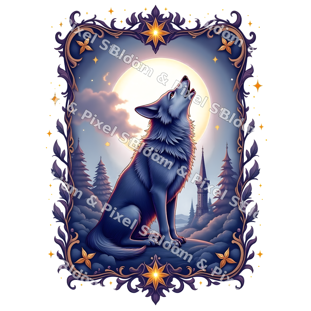Celestial & Mystical clipart preview (watermarked)
