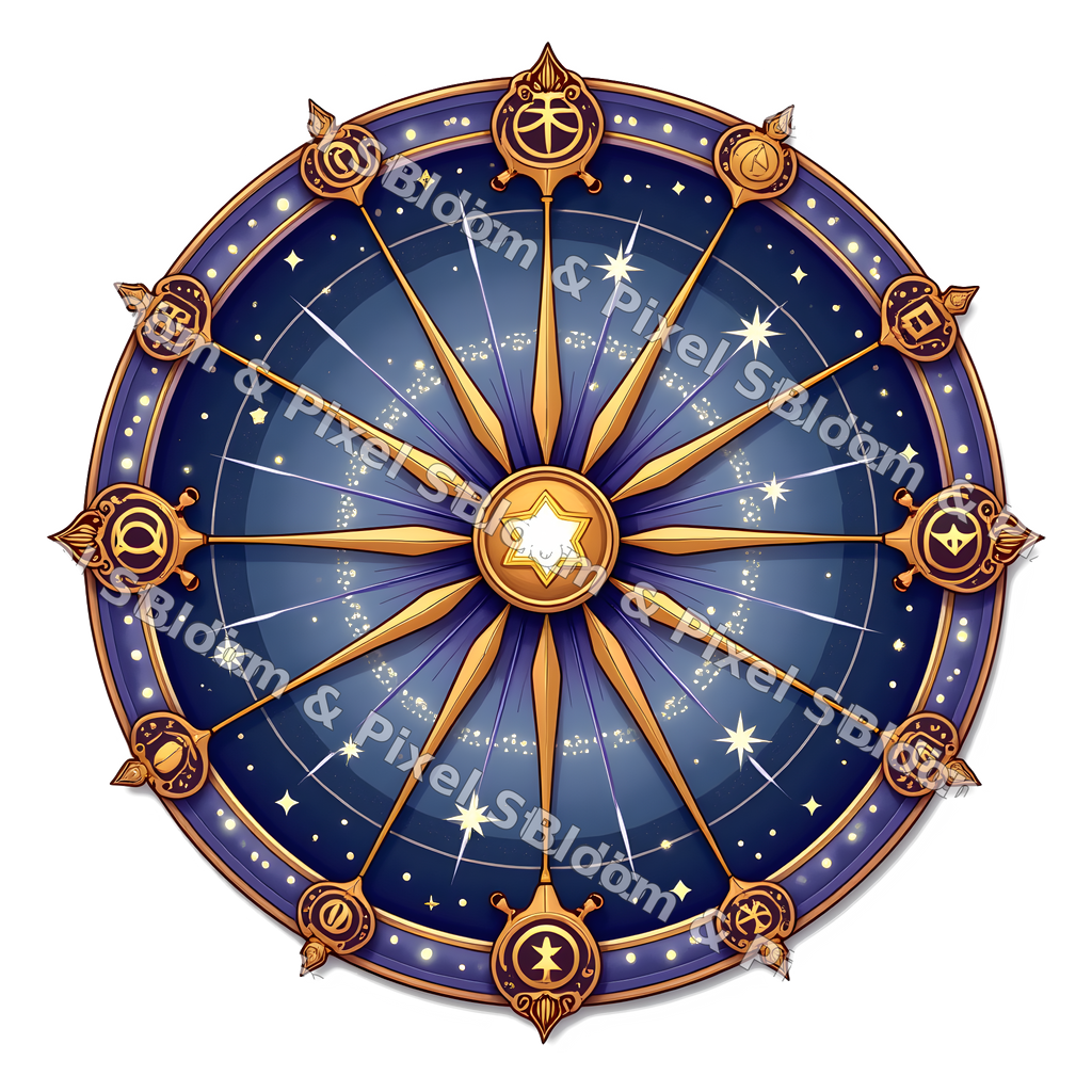 Celestial & Mystical clipart preview (watermarked)