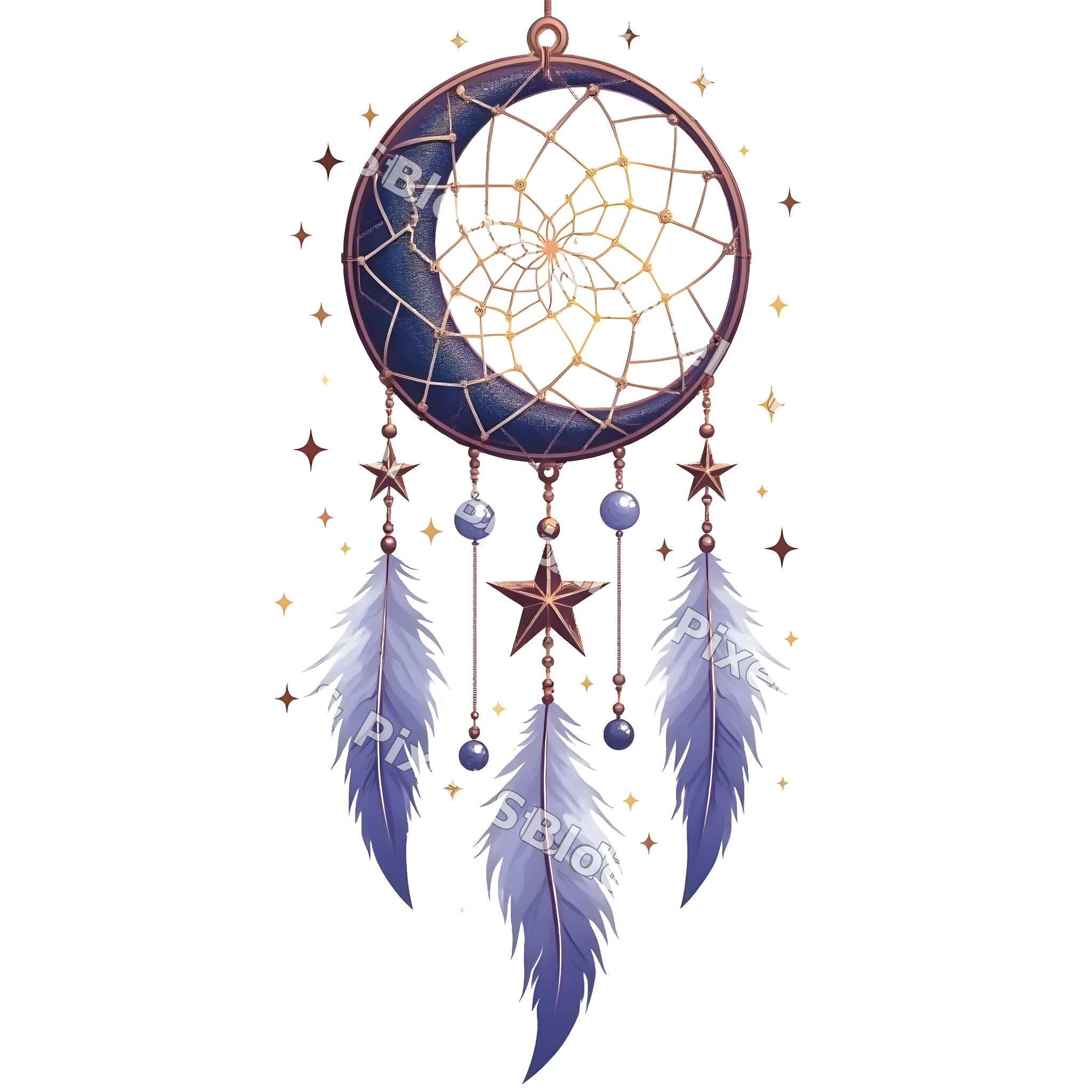 Celestial & Mystical clipart preview (watermarked)