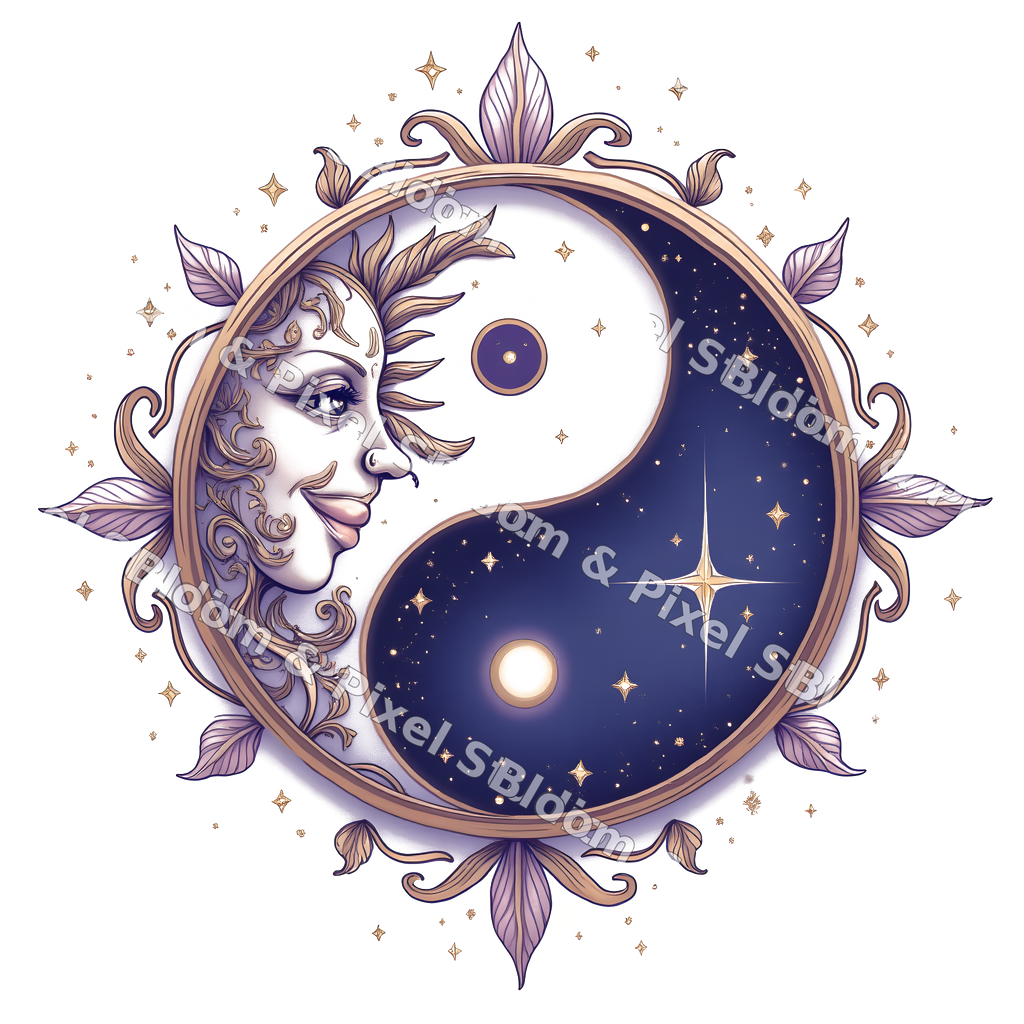 Celestial & Mystical clipart preview (watermarked)