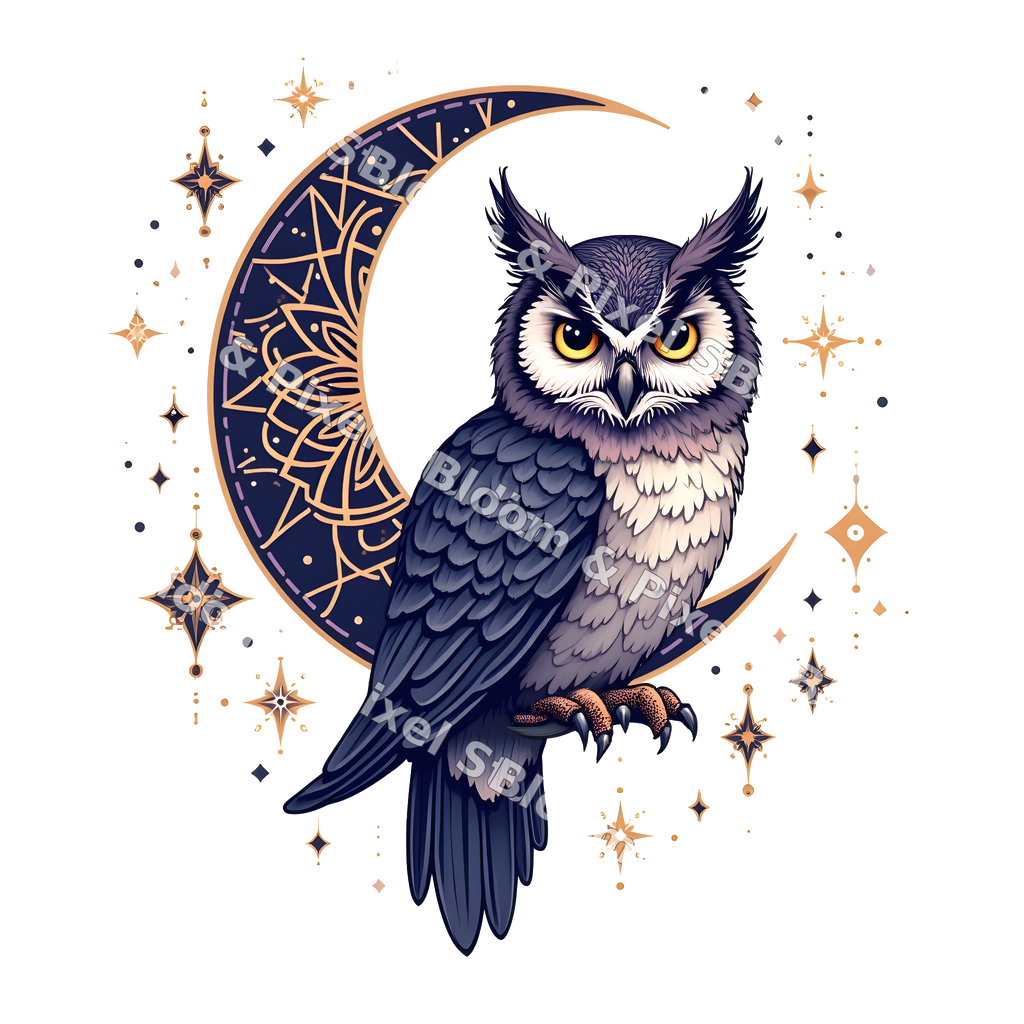 Celestial & Mystical clipart preview (watermarked)