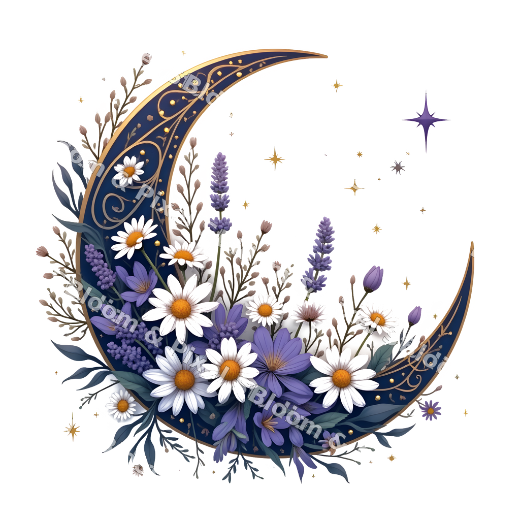 Celestial & Mystical clipart preview (watermarked)