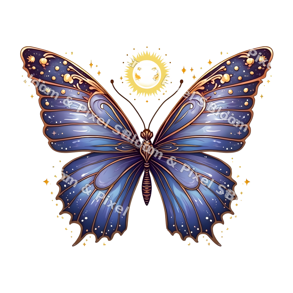 Celestial & Mystical clipart preview (watermarked)