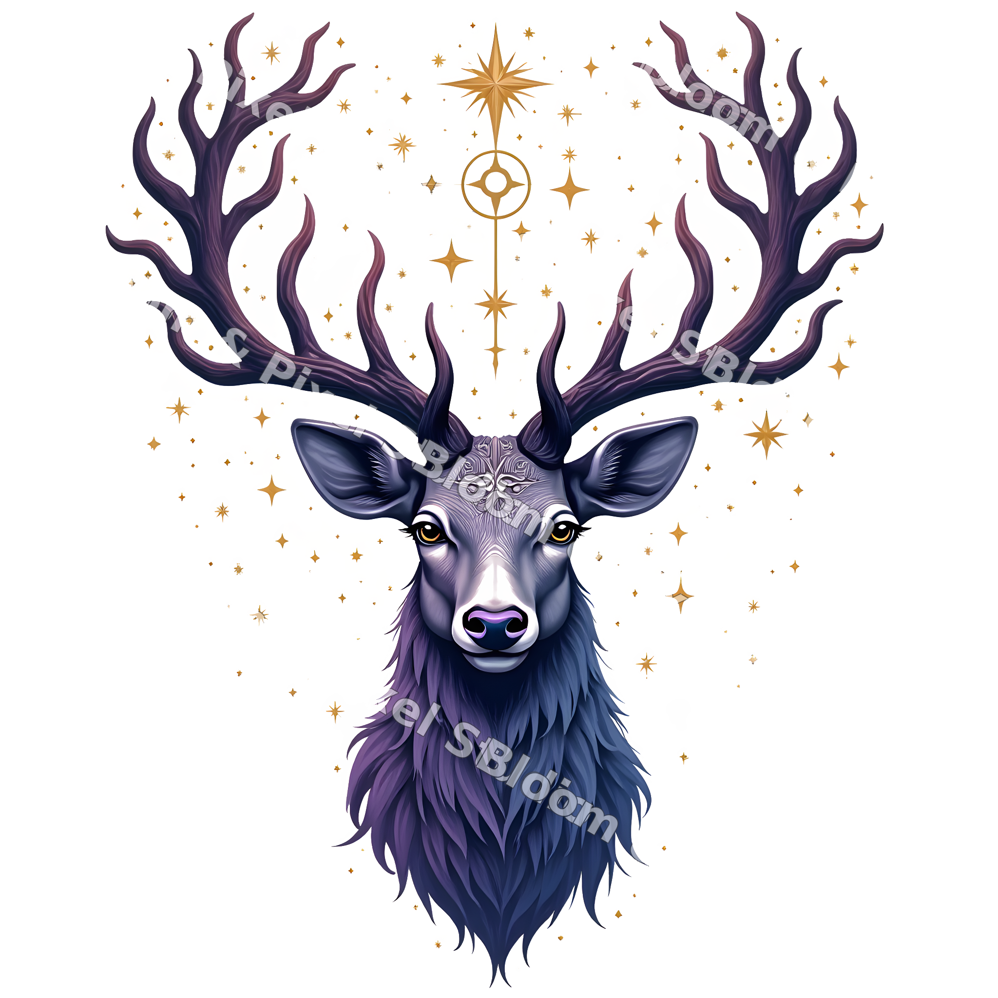 Celestial & Mystical clipart preview (watermarked)