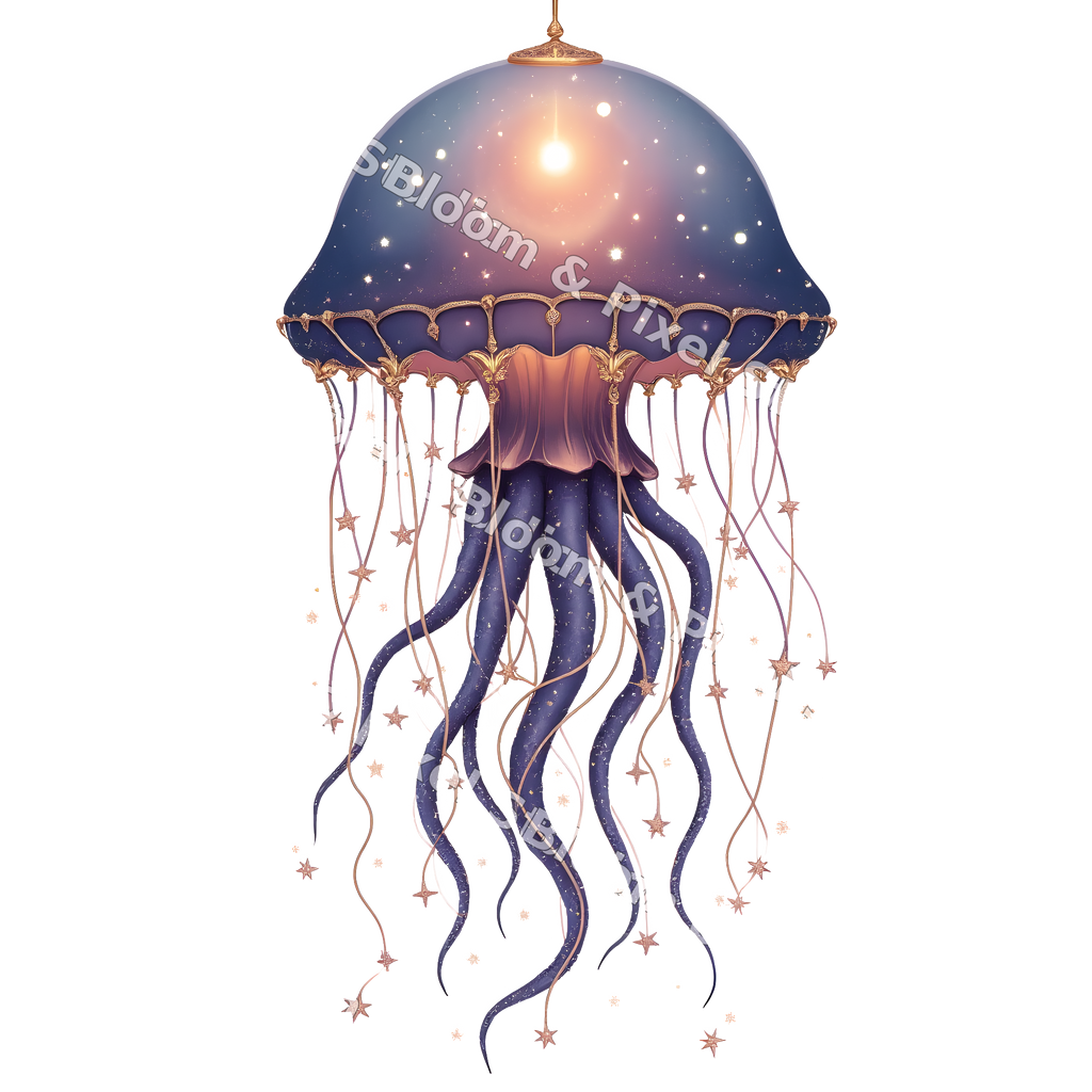 Celestial & Mystical clipart preview (watermarked)