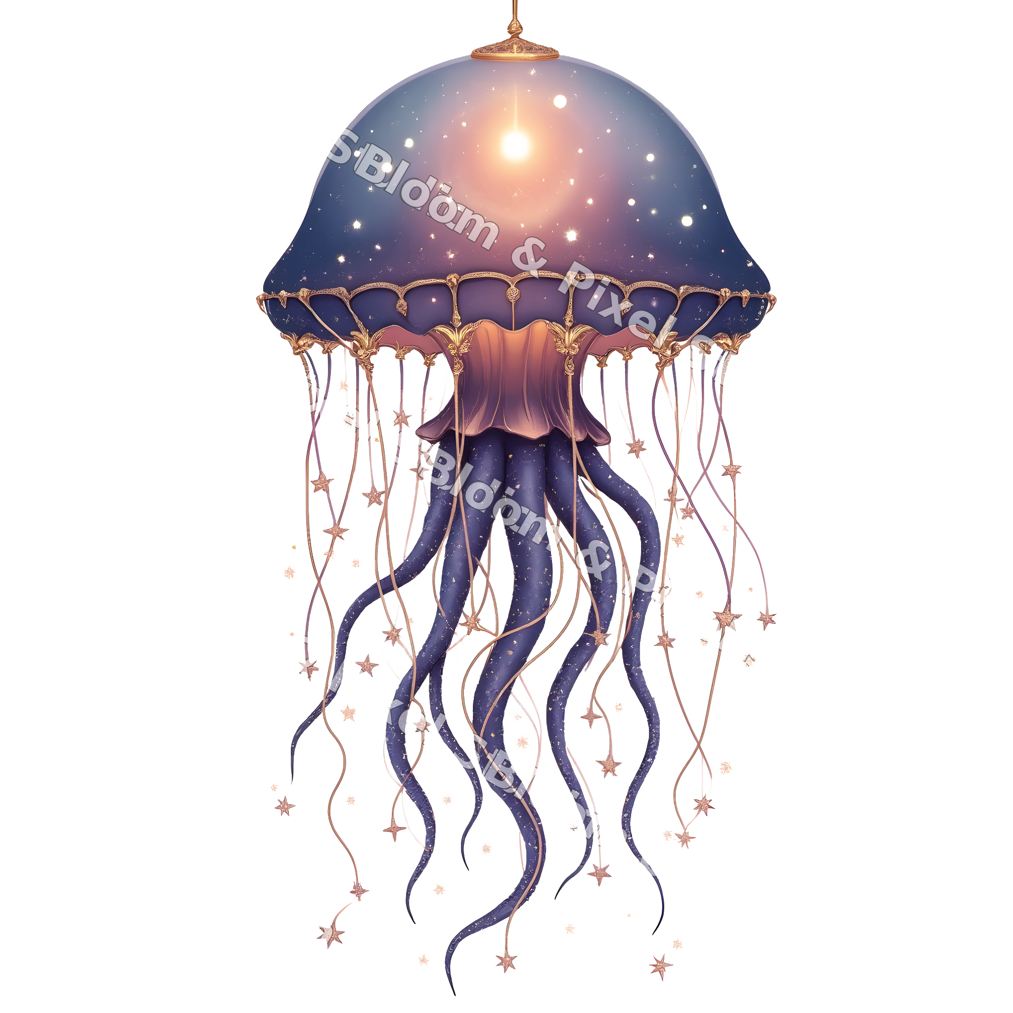 Celestial & Mystical clipart preview (watermarked)