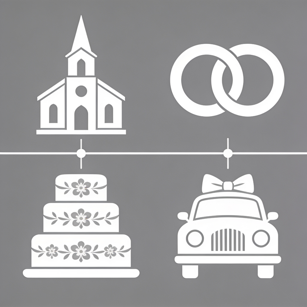 Wedding & Bridal Clipart Collection — 63 Clip Art PNGs