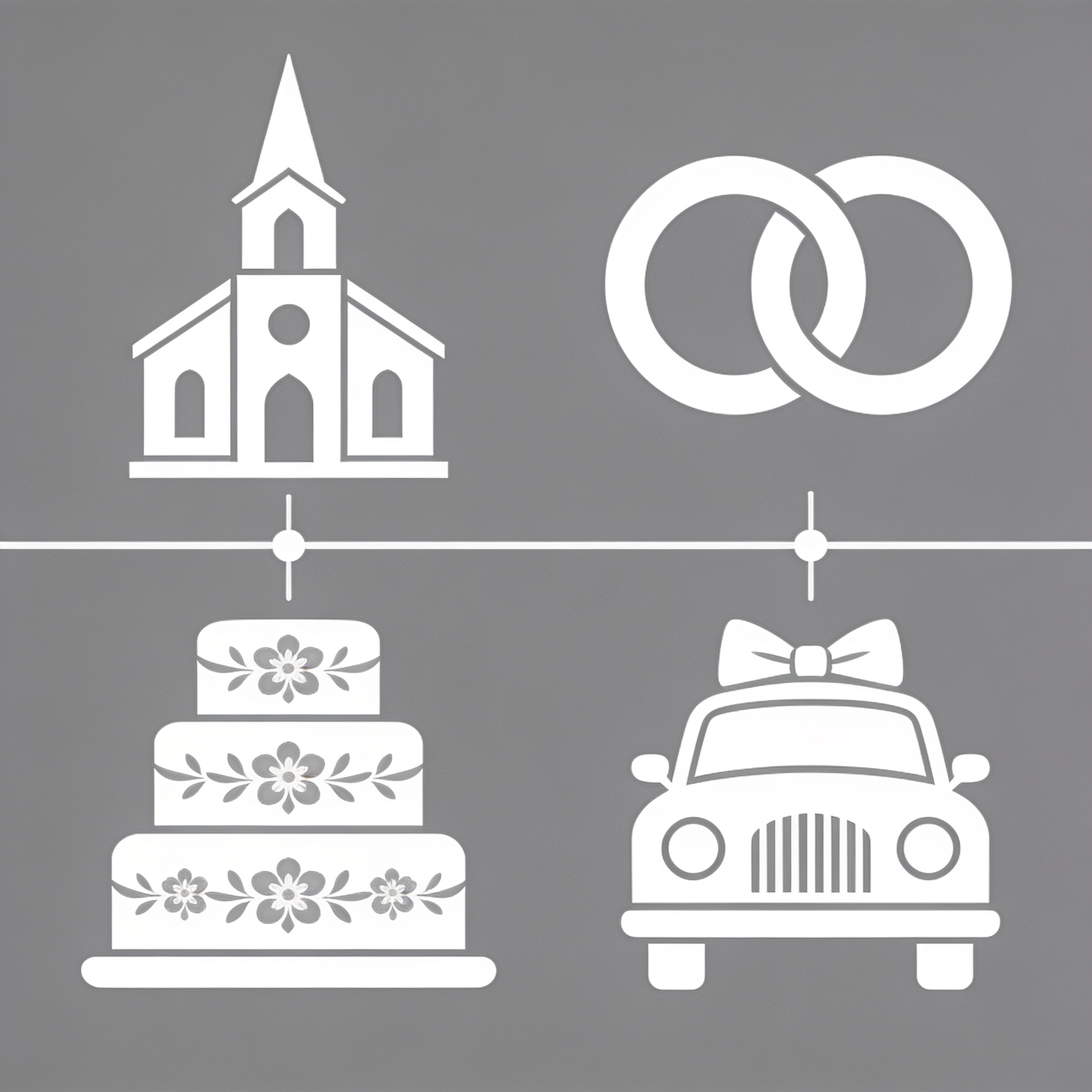 Wedding & Bridal Clipart Collection — 63 Clip Art PNGs