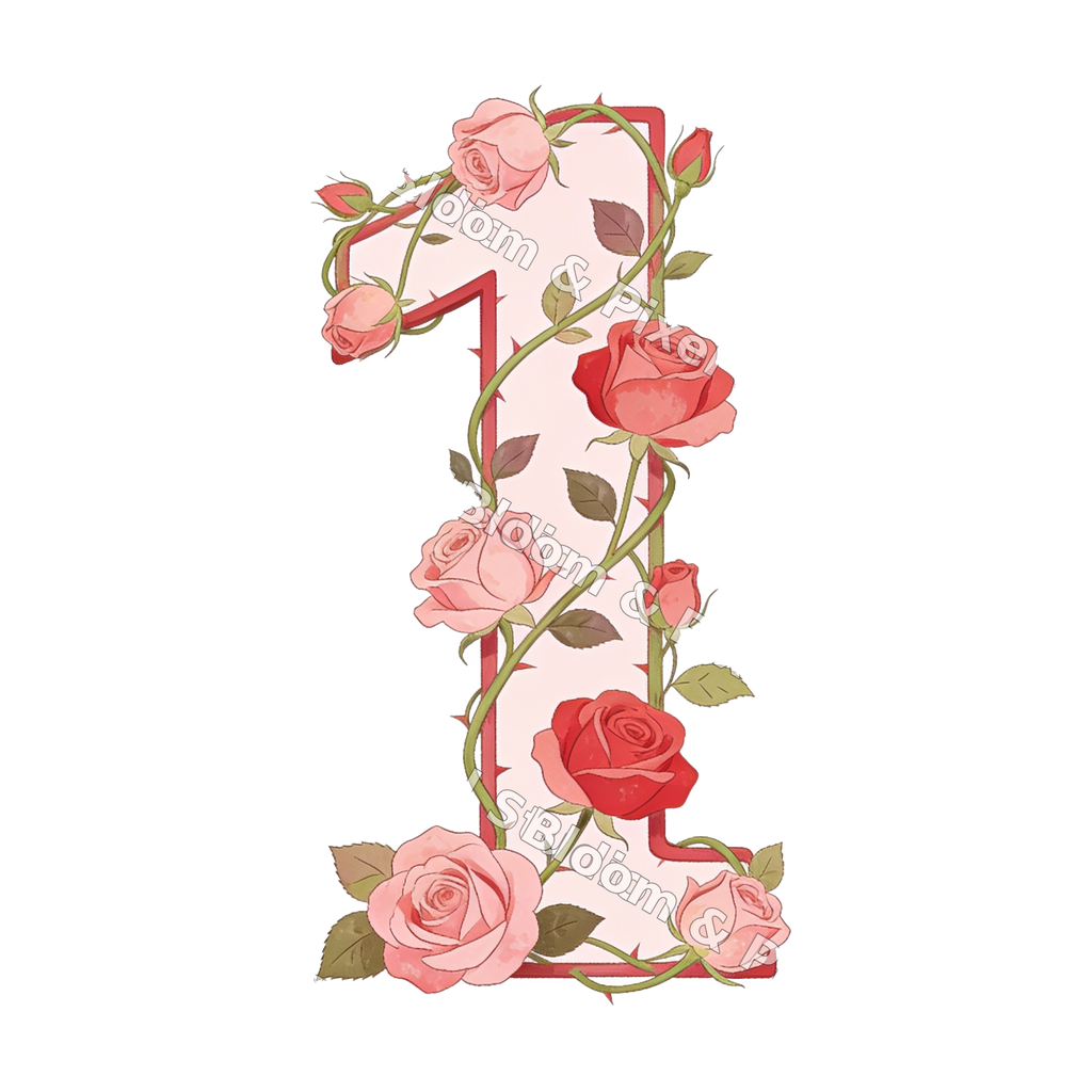 Watercolor Florals preview (watermarked)